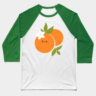 Happy Orange Baseball T-Shirt